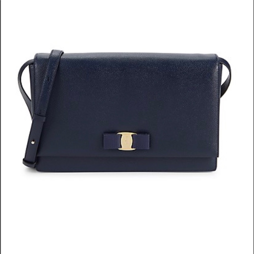 Salvatore Ferragamo Leather Shoulder Bag